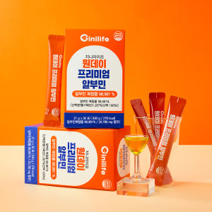 [6개월분] 지니라이프 원데이 프리미엄 마시는 알부민 30포, 6개 맛있게 먹은 솔직 후기 - 상품 이미지 2