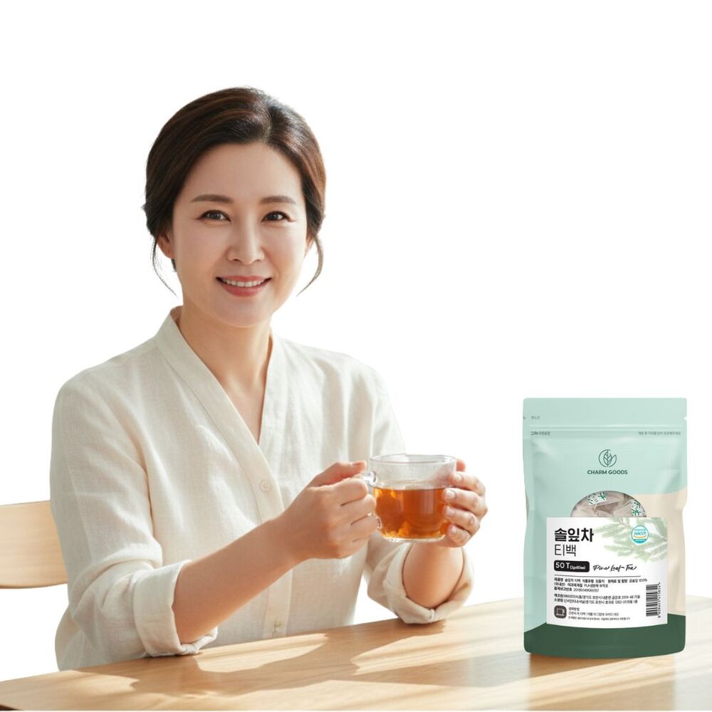 솔잎차 솔잎 효능 100티백 곰솔잎 - 상품 이미지