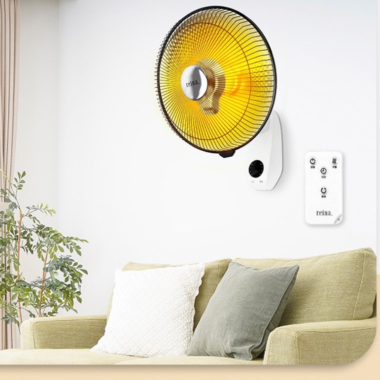 벽걸이 선풍기형 히터 벽걸이 난로 공업용 공장용 공장 전기 히터