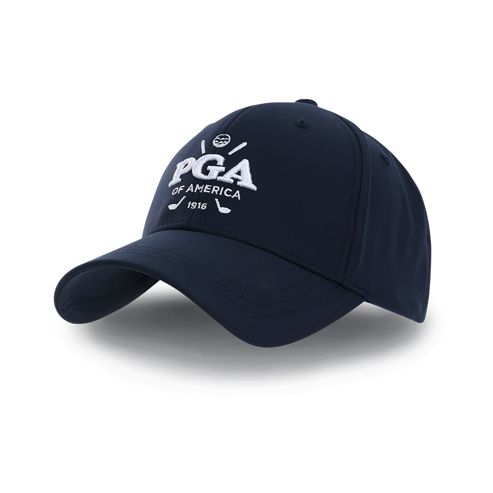 PGA 남성용 시그니처 3D 자수 로고 볼캡 PGA-CP03 네이비, FREE - 상세 이미지 3