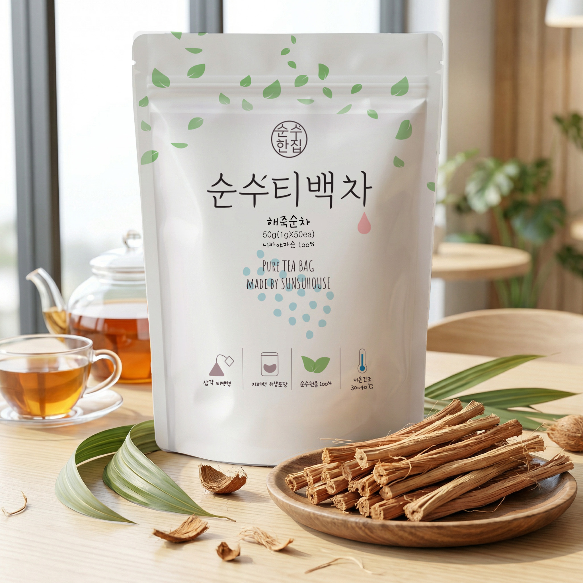 해죽순차 티백차 건강차 차 추천 자연차