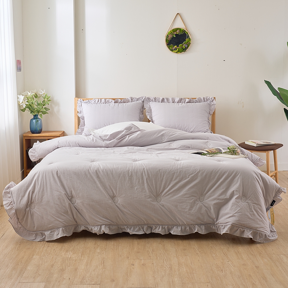 나라데코 프리미엄 고밀도 면 모달 프릴 간절기 차렵 이불 Q