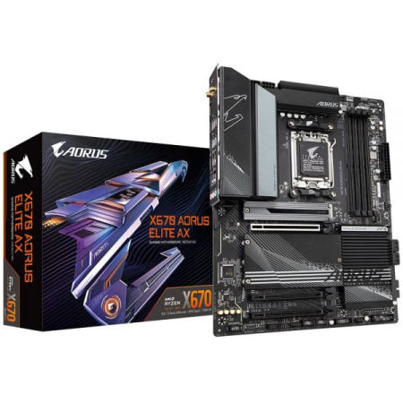 기가바이트 [해외]Gigabyte AORUS Elite AX AMD X670 소켓 AM5 ATX DDR5 마더보드