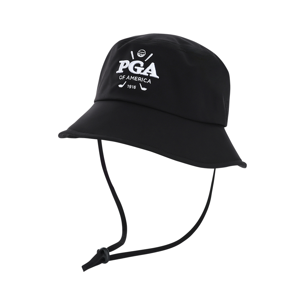 PGA 남성용 시그니처 3D 자수 로고 버킷햇 PGA-CP05 블랙, FREE - 상세 이미지 4