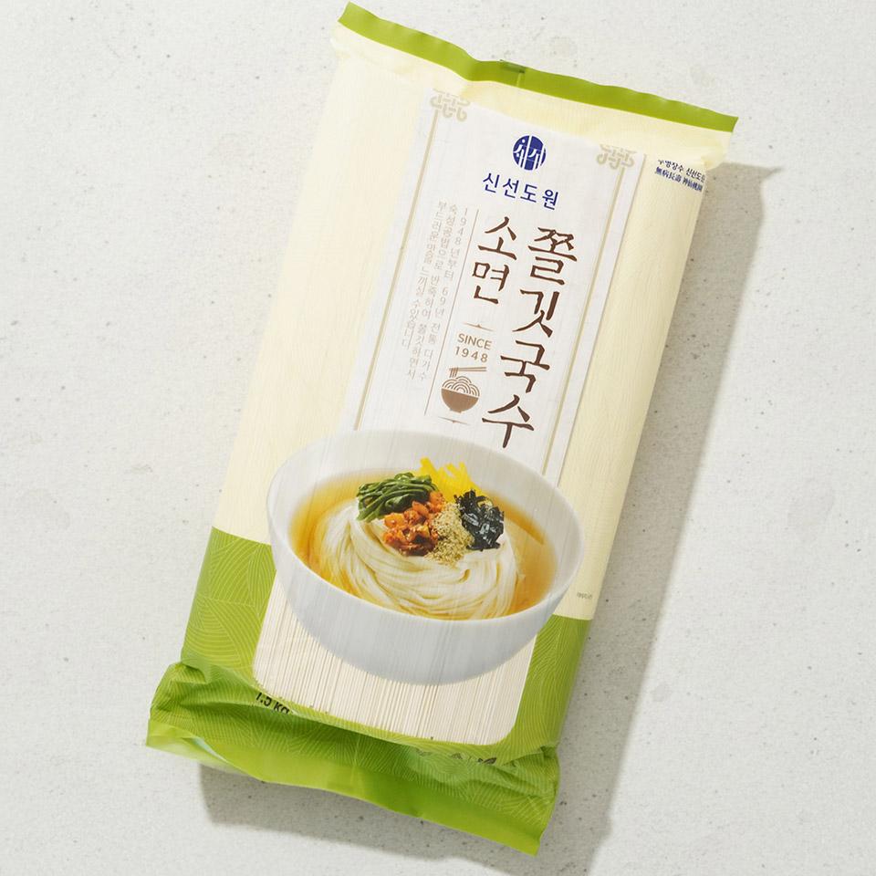 메가마트 신선도원 쫄깃국수 소면 1.5kg - 상세 이미지 2