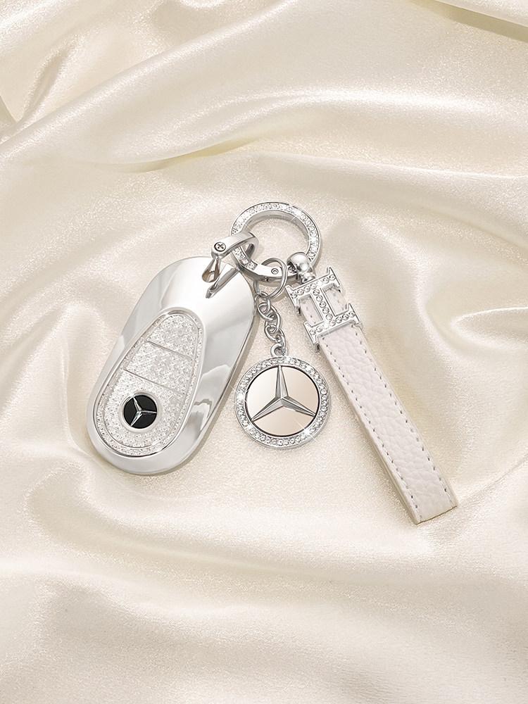 GLC300L C260L E300L C200L S클래스 EQE 마이바흐 E 모델+라인스톤 라벨+하이 라인스톤 스트랩 - 상세 이미지 2