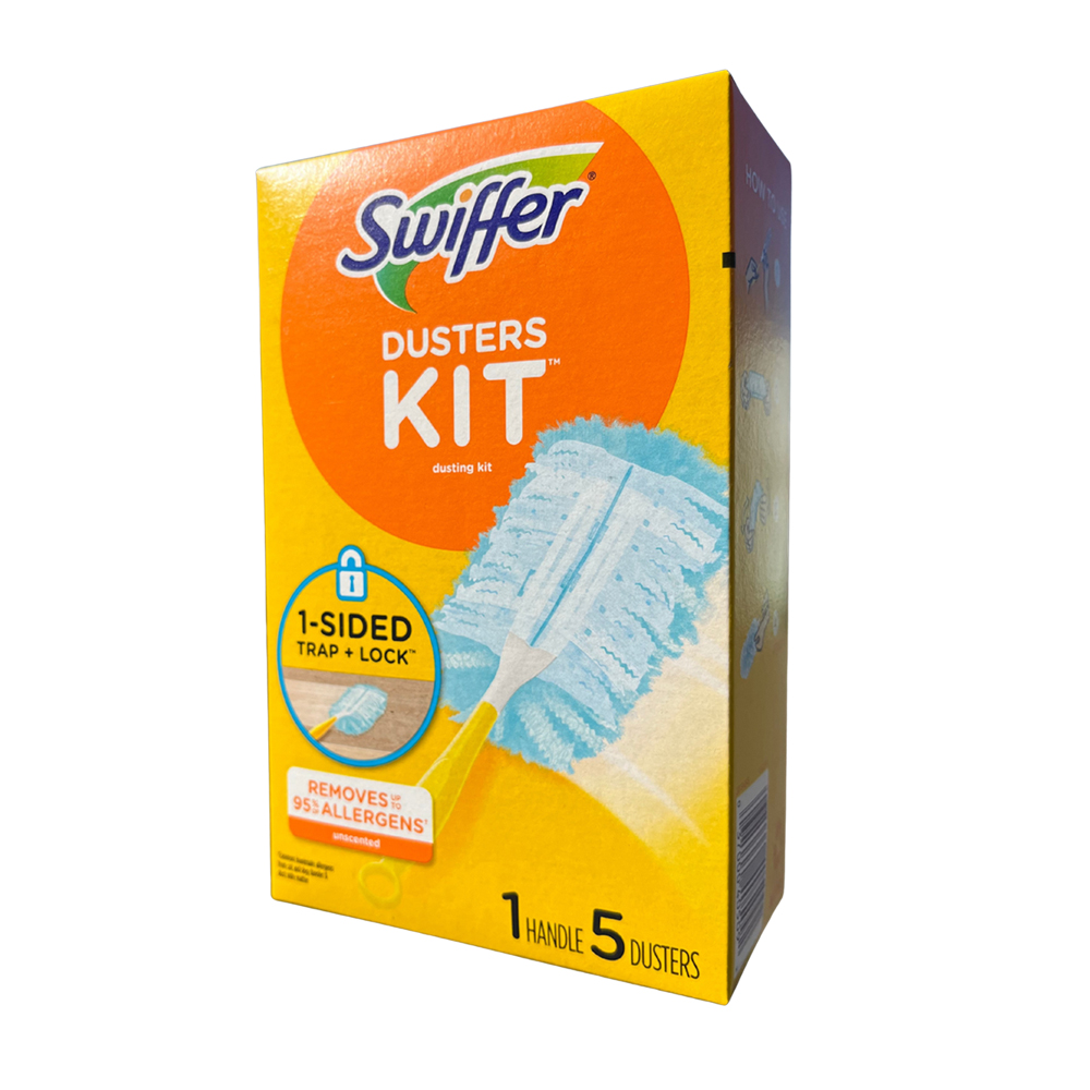 스위퍼더스터180 먼지떨이 30cm핸들1입 리필5입 정전기청소포 코스트코 제품 이미지