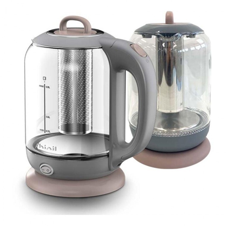 1.7L 스텐 무선 전기주전자 티포트 차거름망