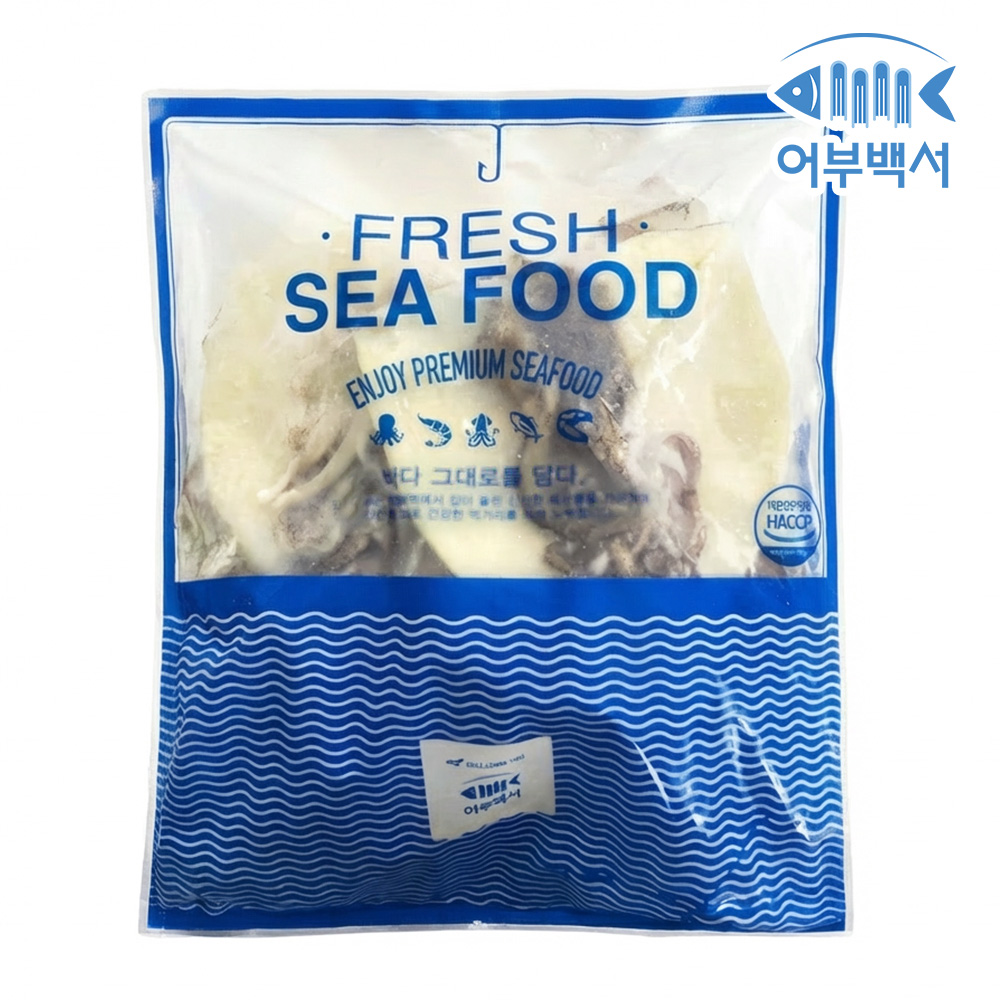 손질오징어 대용량 4kg 탈피 할복 - 상품 이미지