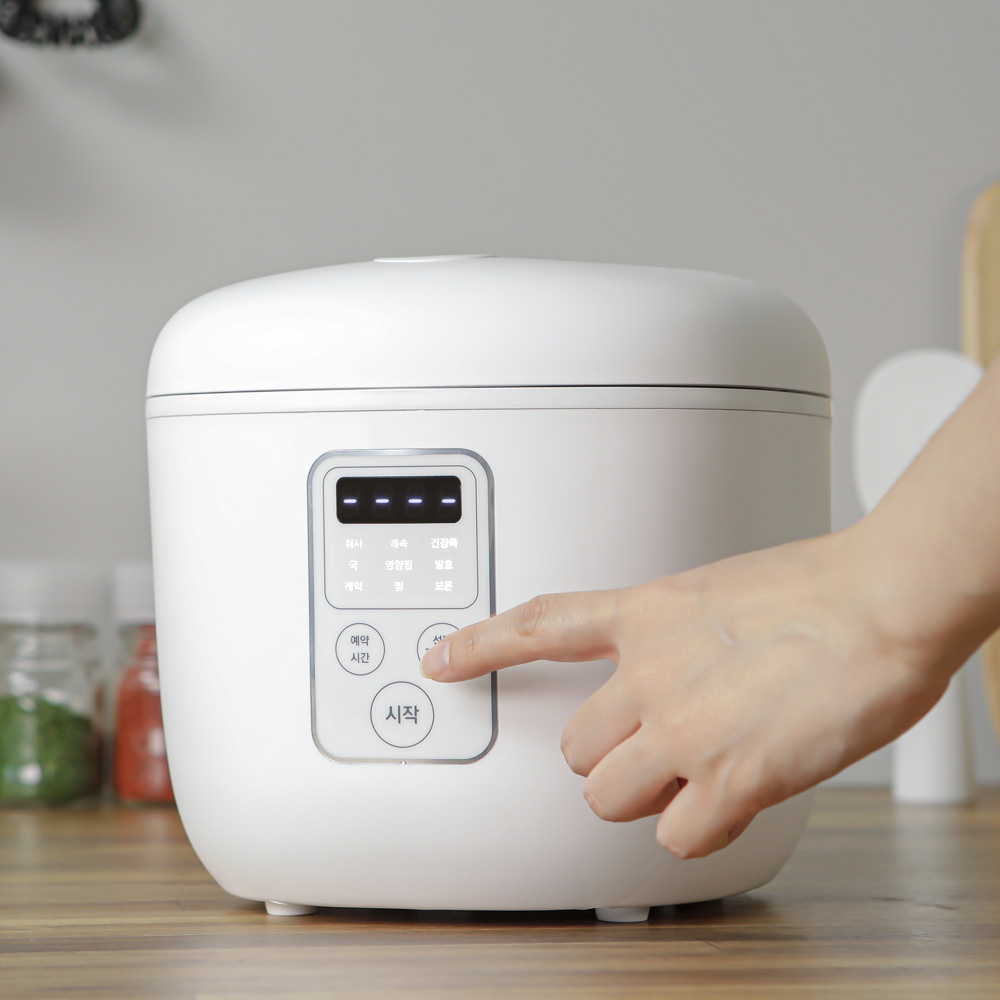 키친아트 미니밥솥 가정용 원룸 소형 자취용 전기밥솥 3인용 1인용