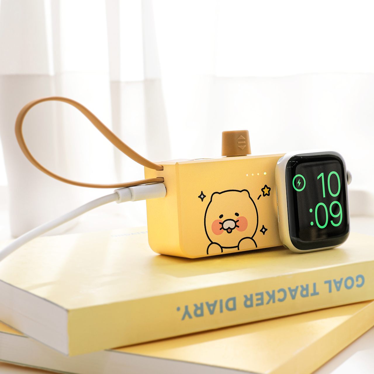 춘식이 애플워치 스마트폰 도킹 기내반입가능 보조배터리 5000mAh - 상세 이미지 5