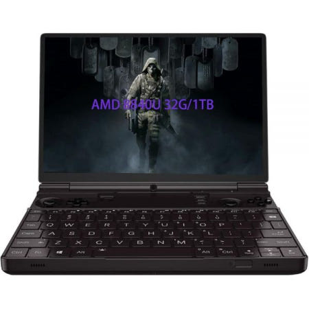 GPD [해외]GPD Win Max 2 미니 노트북 게임패드 UMPC 10.1인치 터치스크린 PC Win11 AMD Ryzen 7 8840U 32GB RAM/1TB M.2 2280 SSD
