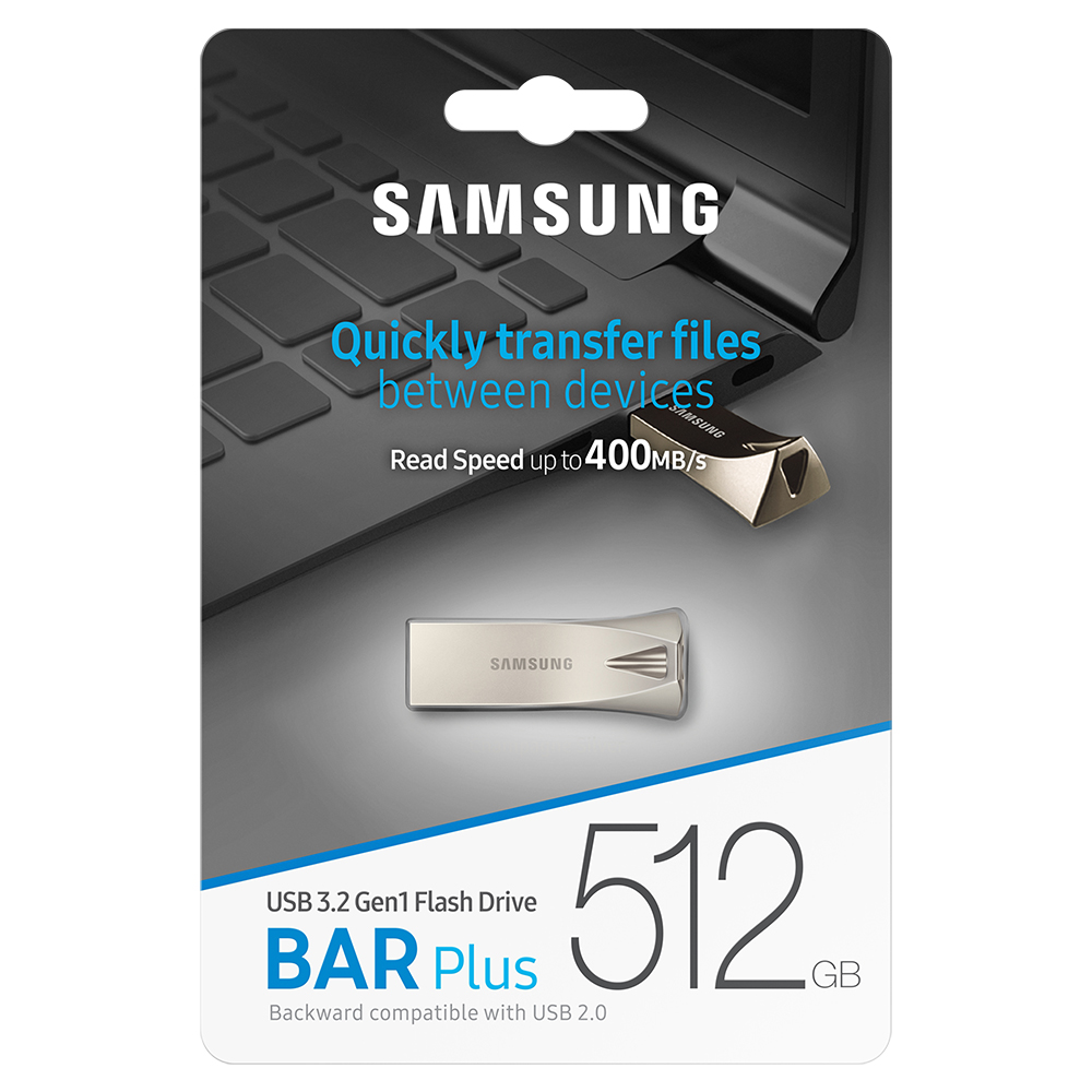 삼성전자 삼성 USB 3.1 메모리 BAR PLUS 512GB MUF-512BE3/APC - 상세 이미지 4