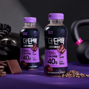 빙그레 더단백 드링크 더블초코 350ml 20개입 고단백 단백질음료 맛있게 먹은 솔직 후기 - 상품 이미지 4