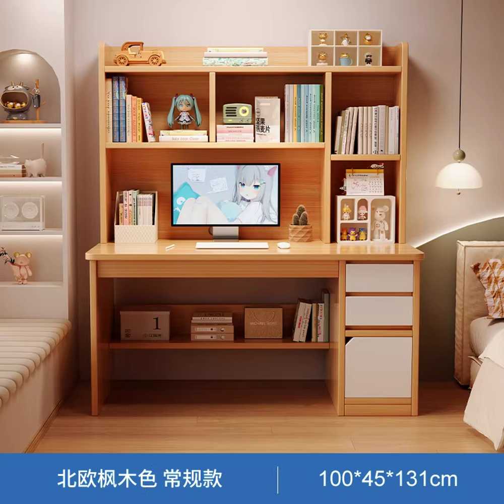 학생 책상 서랍형 다용도 공부방 컴퓨터 화이트 넓은 100cm 서랍형 그레이 이미지 6