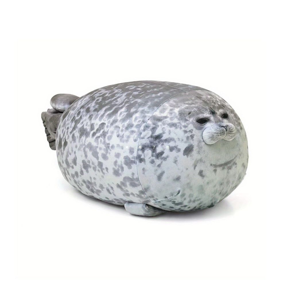 [KC인증] 빌리네집 하프 물범 인형 대형 봉제 힐링 애착 쿠션 30cm 40cm 60cm - 상품 이미지