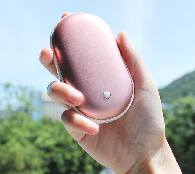 보조배터리 대용량 손난로 4400mAh 휴대용 미니 난로 보온 방한 - 상품 이미지