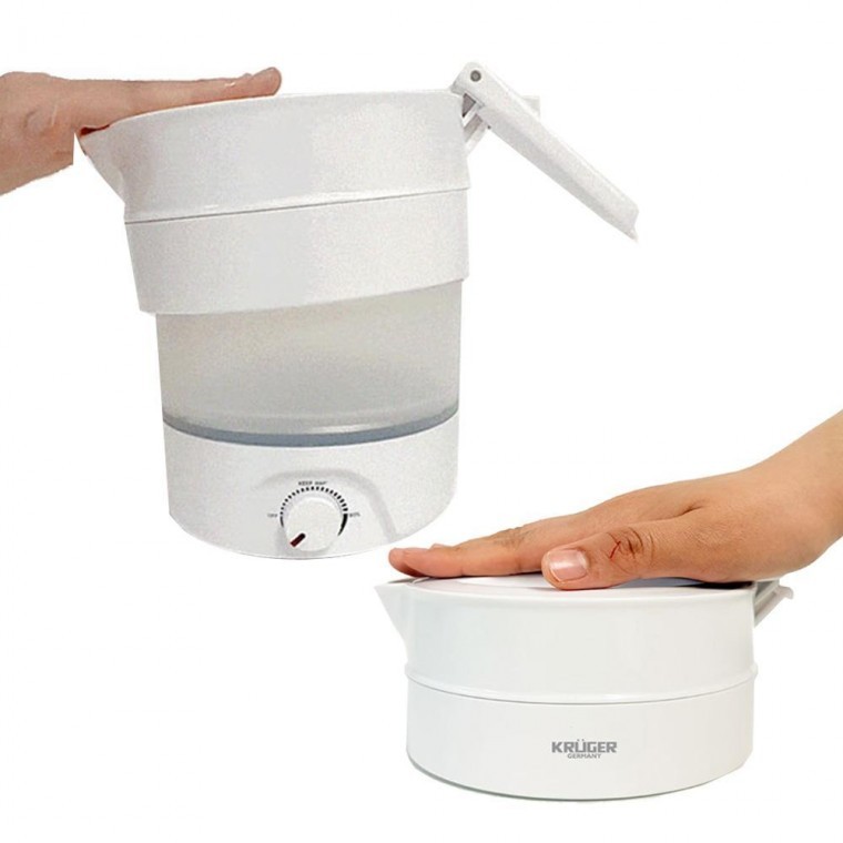 접이식 전기포트 0.8L 여행용 캠핑 미니 폴딩 주전자