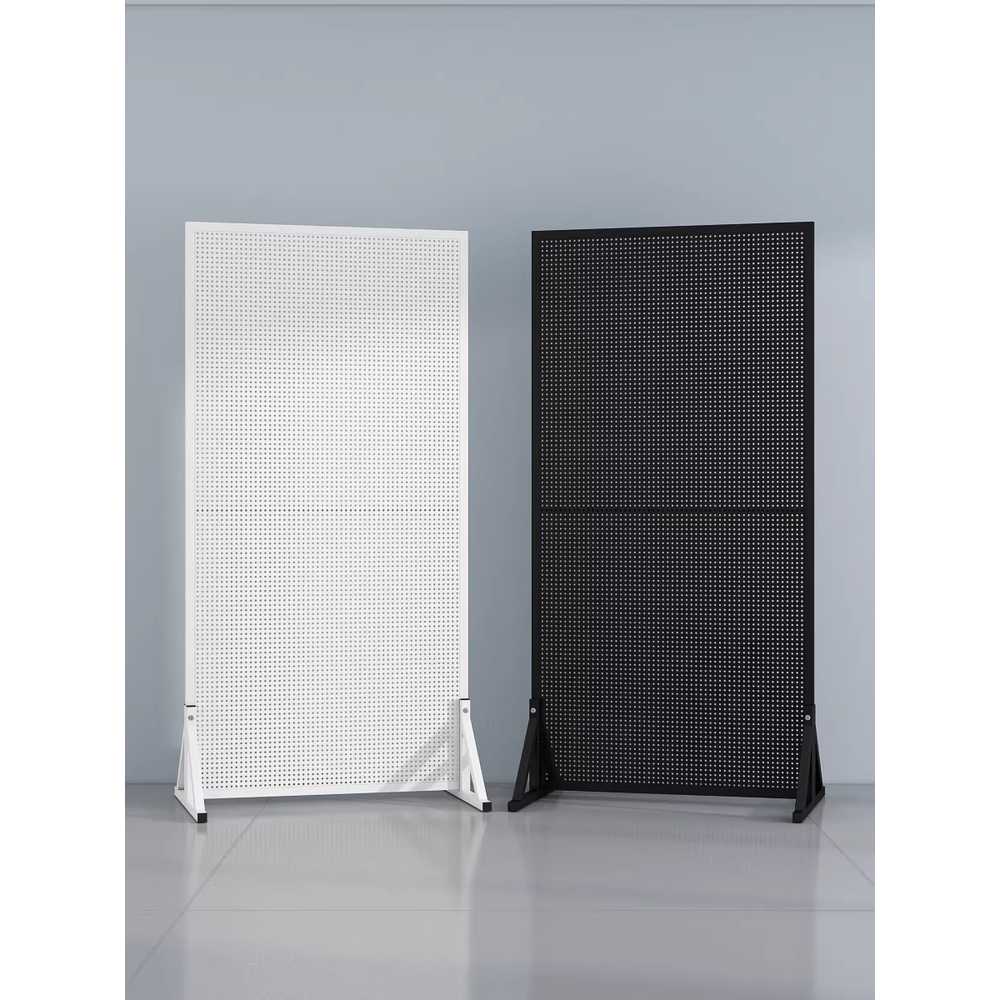 타공판 파티션 스탠드 매장 상품 걸이대 가벽 철제 1x1.8m - 상세 이미지 5