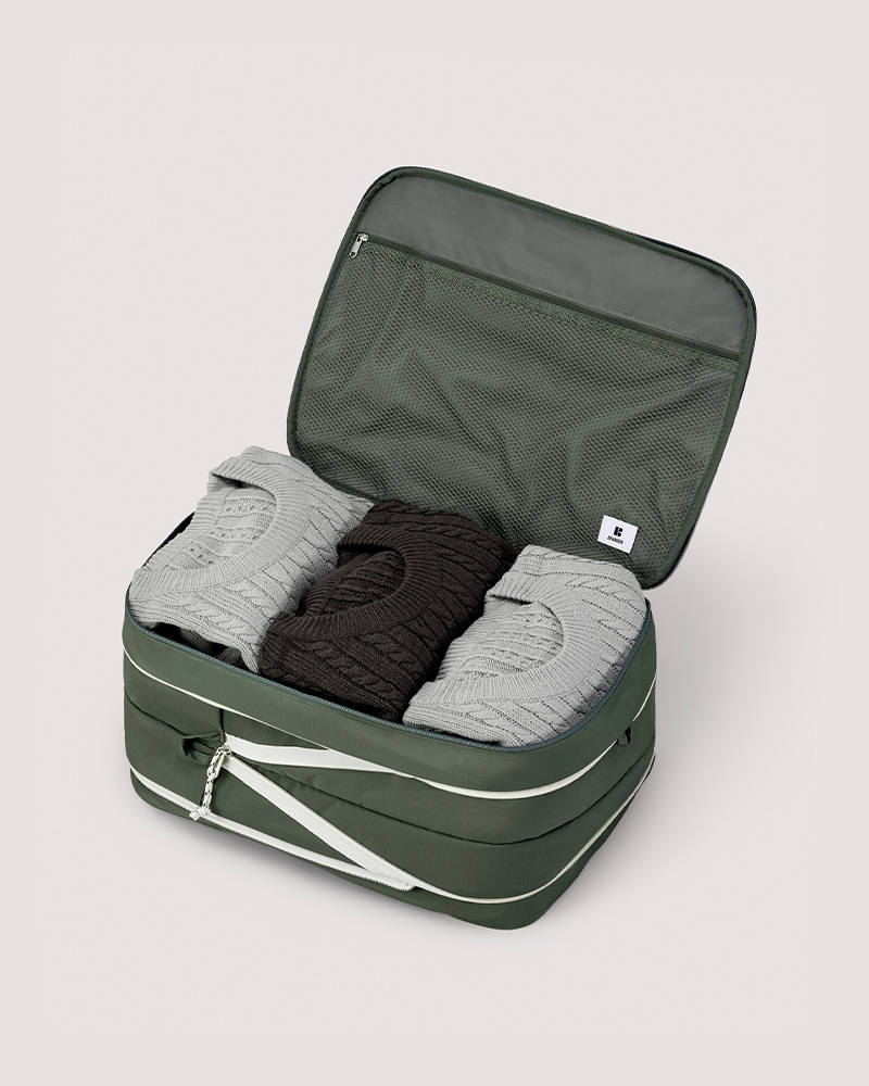 브랜든 여행 압축 파우치 세트 S+M+M+L+워시백+슈즈 파우치 캐리어 정리백 상세 이미지 4