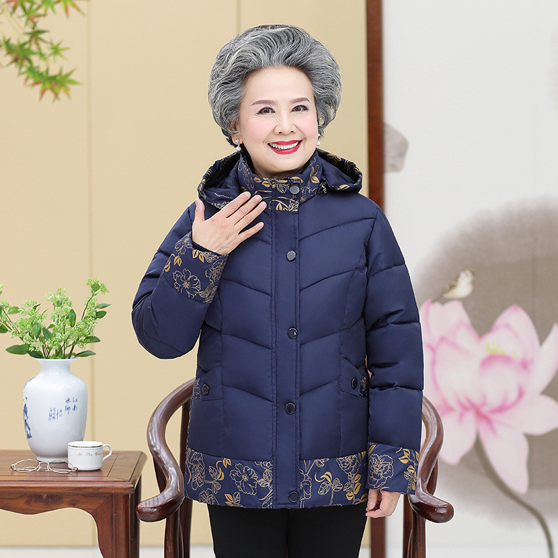 할머니 패딩 80대 70대 중년여성 점퍼 파카 엄마옷 - 상세 이미지 2