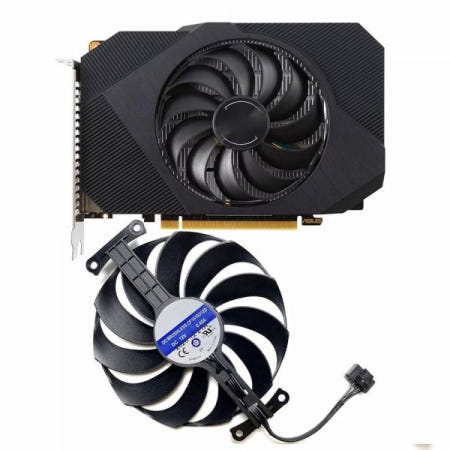 [해외]ASUS Radeon RX6400 4GB 피닉스 OC 그래픽 카드 교체 팬 T129215BU FDC10U12D9-C CF1010U12D (CF1010U12D)