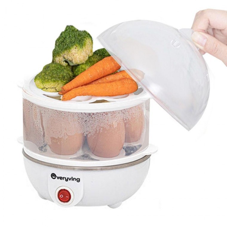 에브리빙4538 2단 분리형 다용도 계란찜기 스마트 스티머