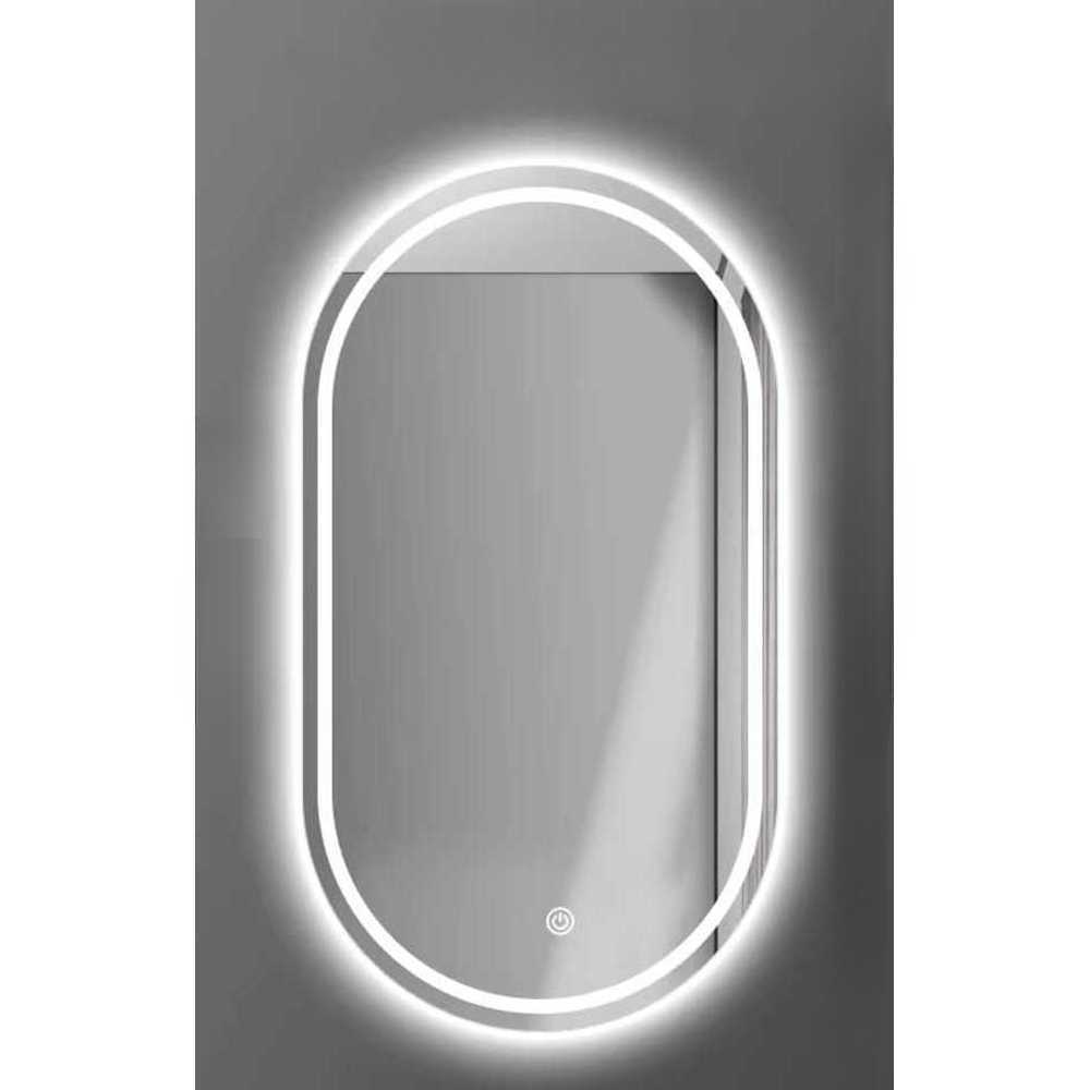 타원형 조명거울 인테리어벽 현관 벽걸이 LED 화장대 500x800mm - 상품 이미지