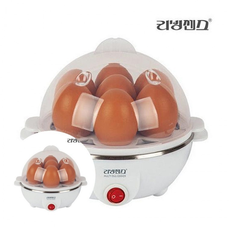 다용도 계란찜기 7구 가정용찜기 미니계란찜기 계란삶는찜기