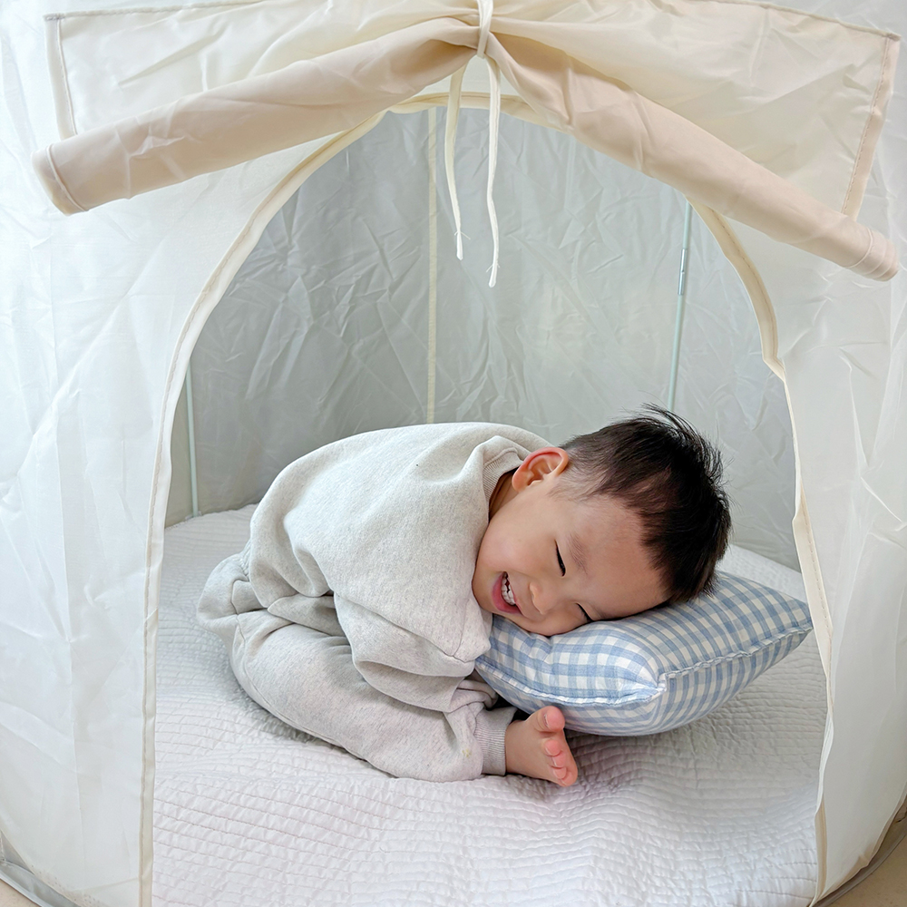 깅엄 체크 워싱 광목 순면 미니 쿠션 작은 베개커버 컬러9종 30x50