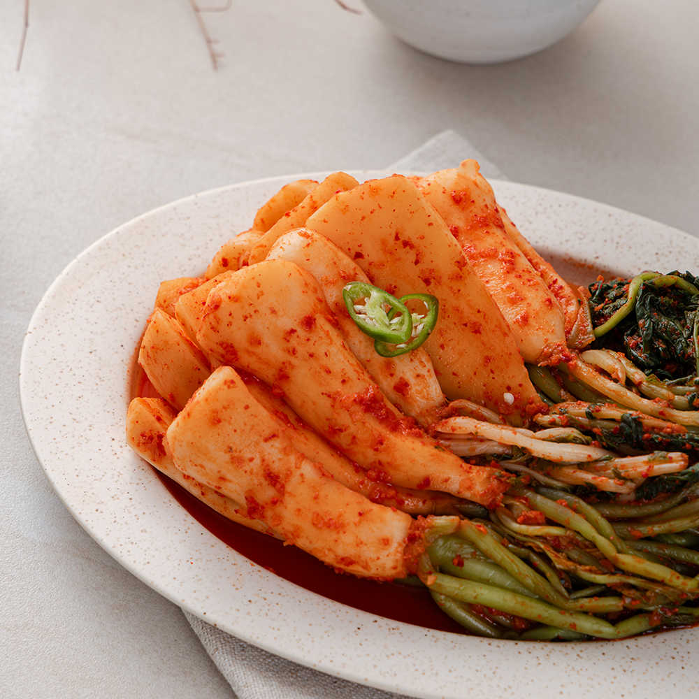 알타리김치 전라도김치 총각김치 달랑무김치 국산김치