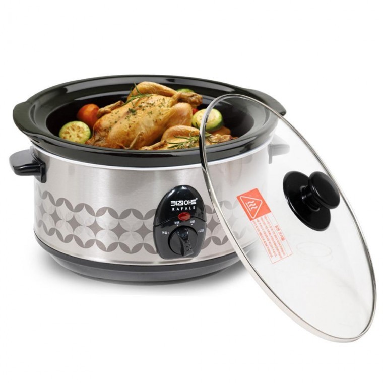 슬로우 쿠커 전기 냄비 저온 조리 세라믹 내솥