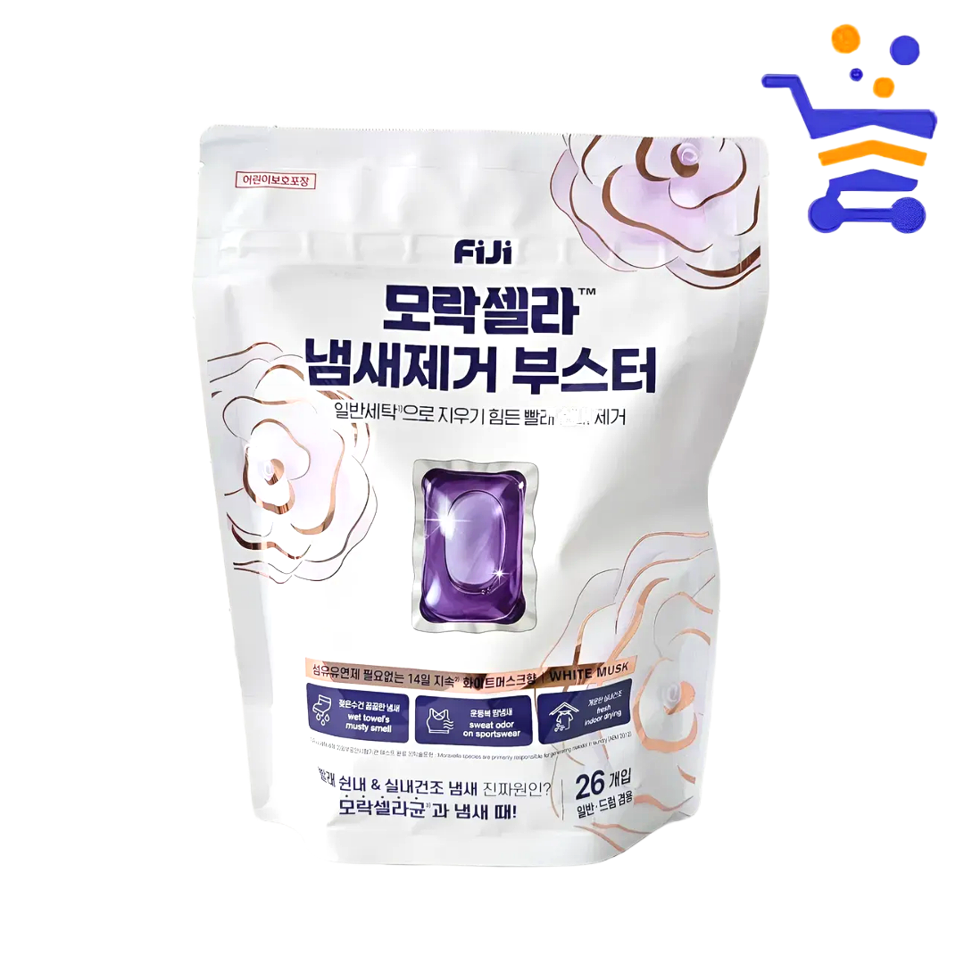 피지 모락셀라 냄새제거 부스터 화이트머스크향 26개입 (9638)