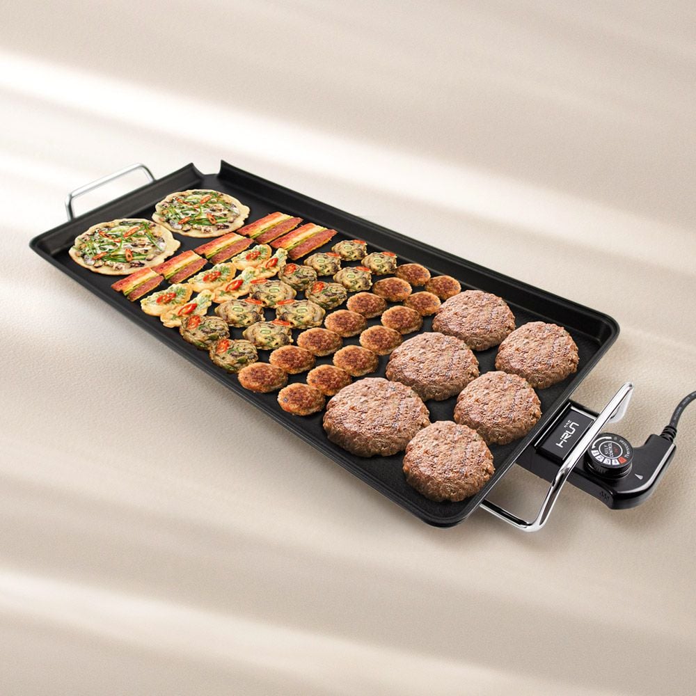 대형 와이드 전기그릴 고기구이 전부침 멀티쿠커