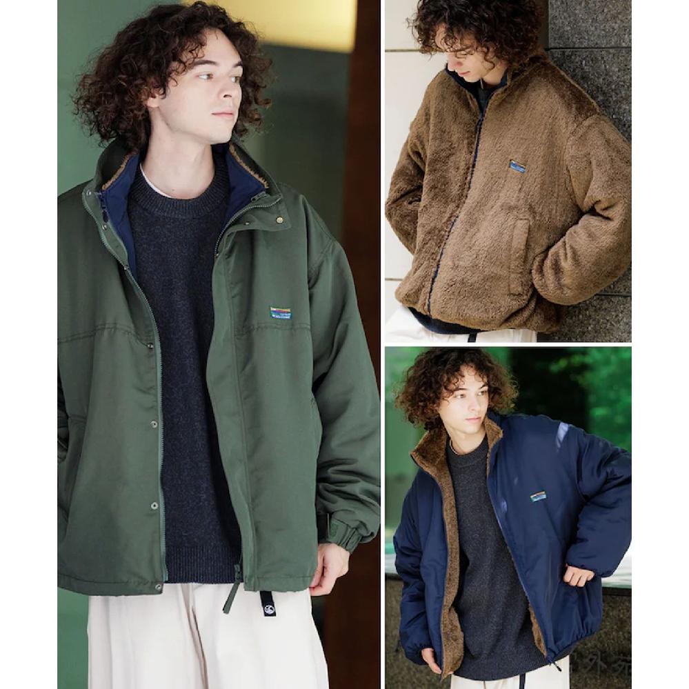 25FW 프릭스스토어 플리스자켓 플리스 후리스 리버시블 블랙 S - 상세 이미지 3