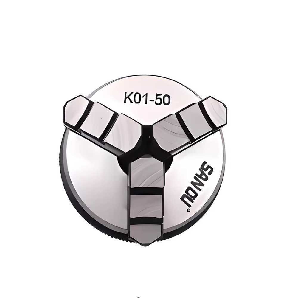 선반척 연동척 3죠 공구 터닝용 드릴연결대 유압척 K01 - 50 - 상품 이미지