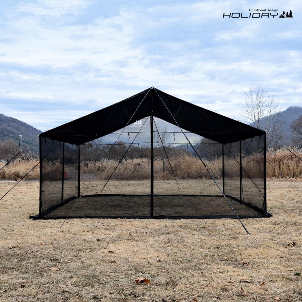 홀리데이 캠핑 렉타 마스터 빅 타프 쉘 전용 메쉬스크린 - 상세 이미지 2