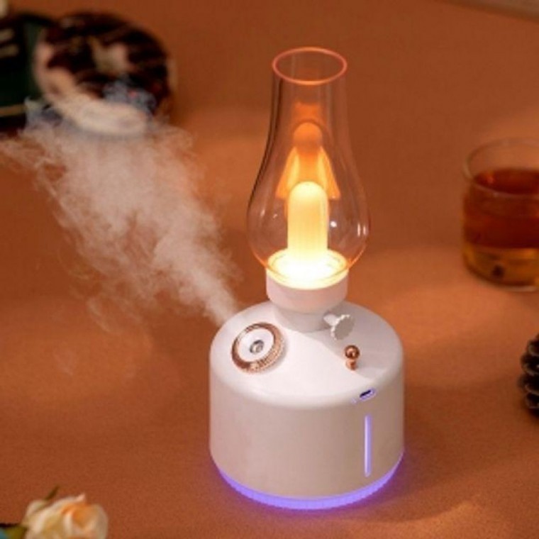충전식 무선 가습기 무드등 미니 USB 캠핑 글램핑