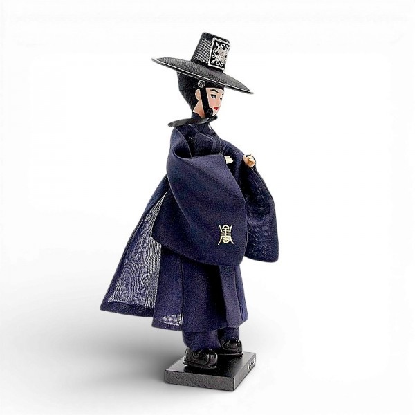 한복 저승사자 인형 35cm 전통 장식 - 상세 이미지 4
