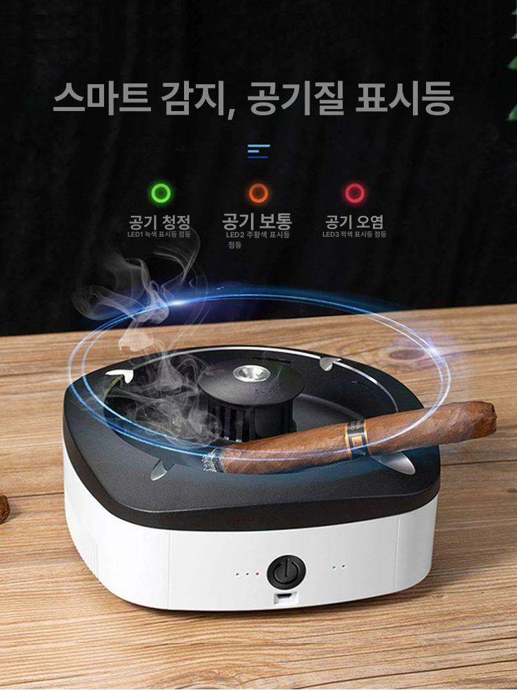 실내흡연기 담배냄새 제거기 담배 필터 담배연기흡입기 사무실 - 상세 이미지 4