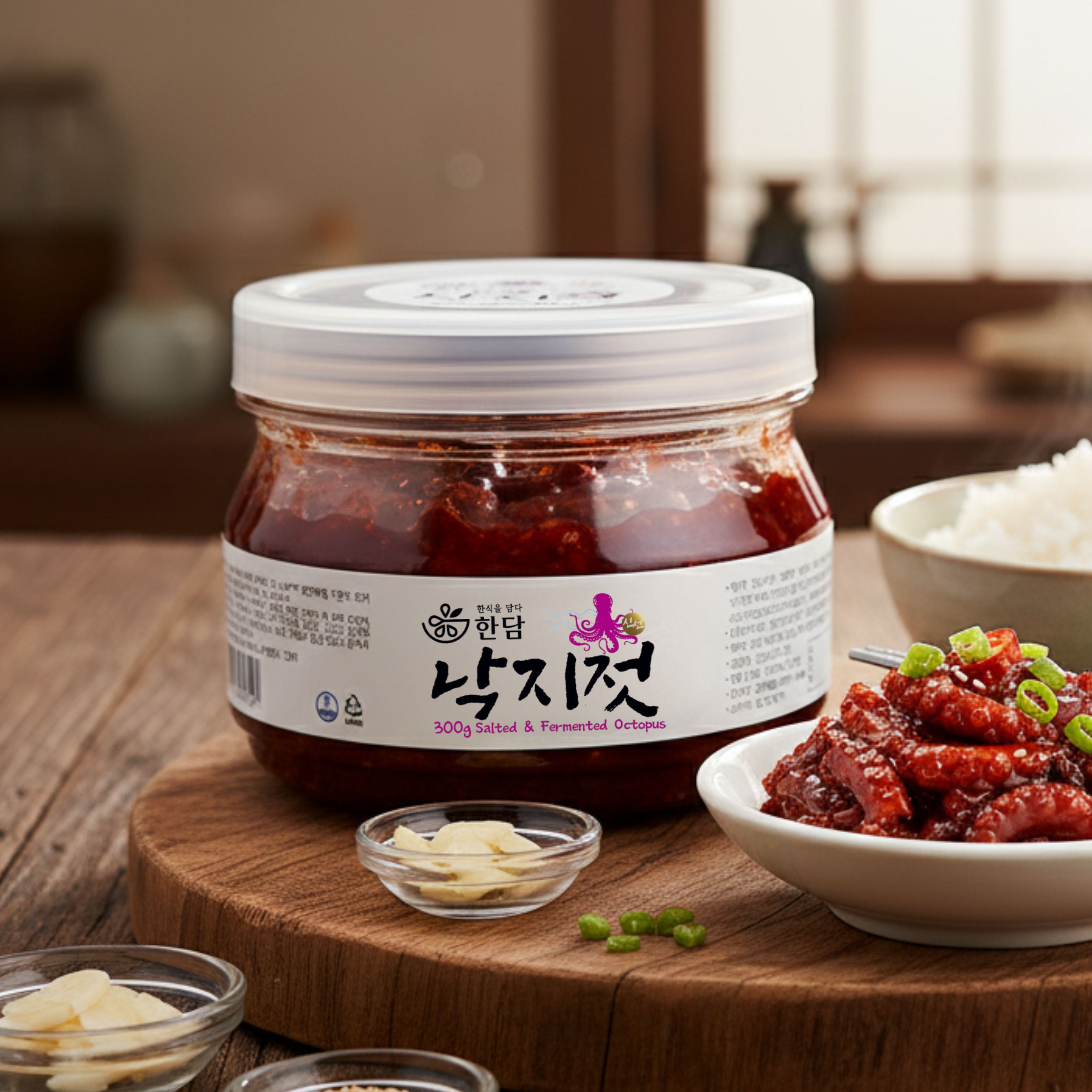 낙지젓갈 낙지젓 1kg 한담몰 - 상품 이미지