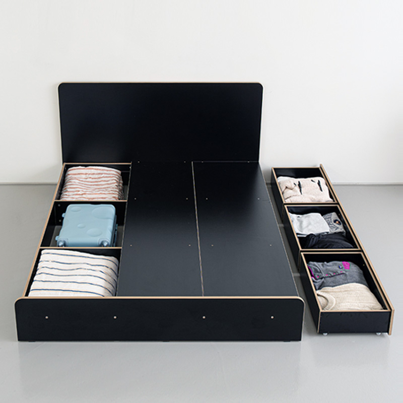 e스마트 리네 수납침대 학생 서랍 침대 SS 헤드형