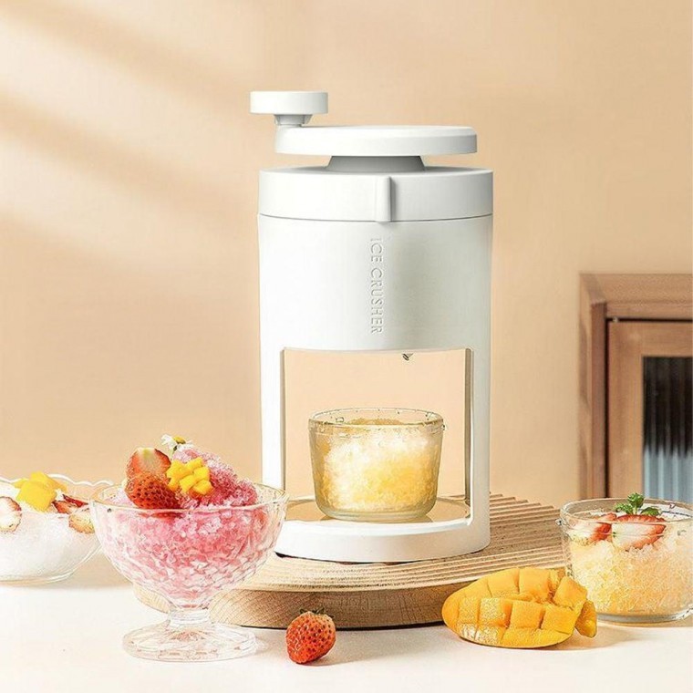 눈꽃 가정용 옛날 팥빙수 기계 수동 빙수기 위즈 웰빙 자동 스노우