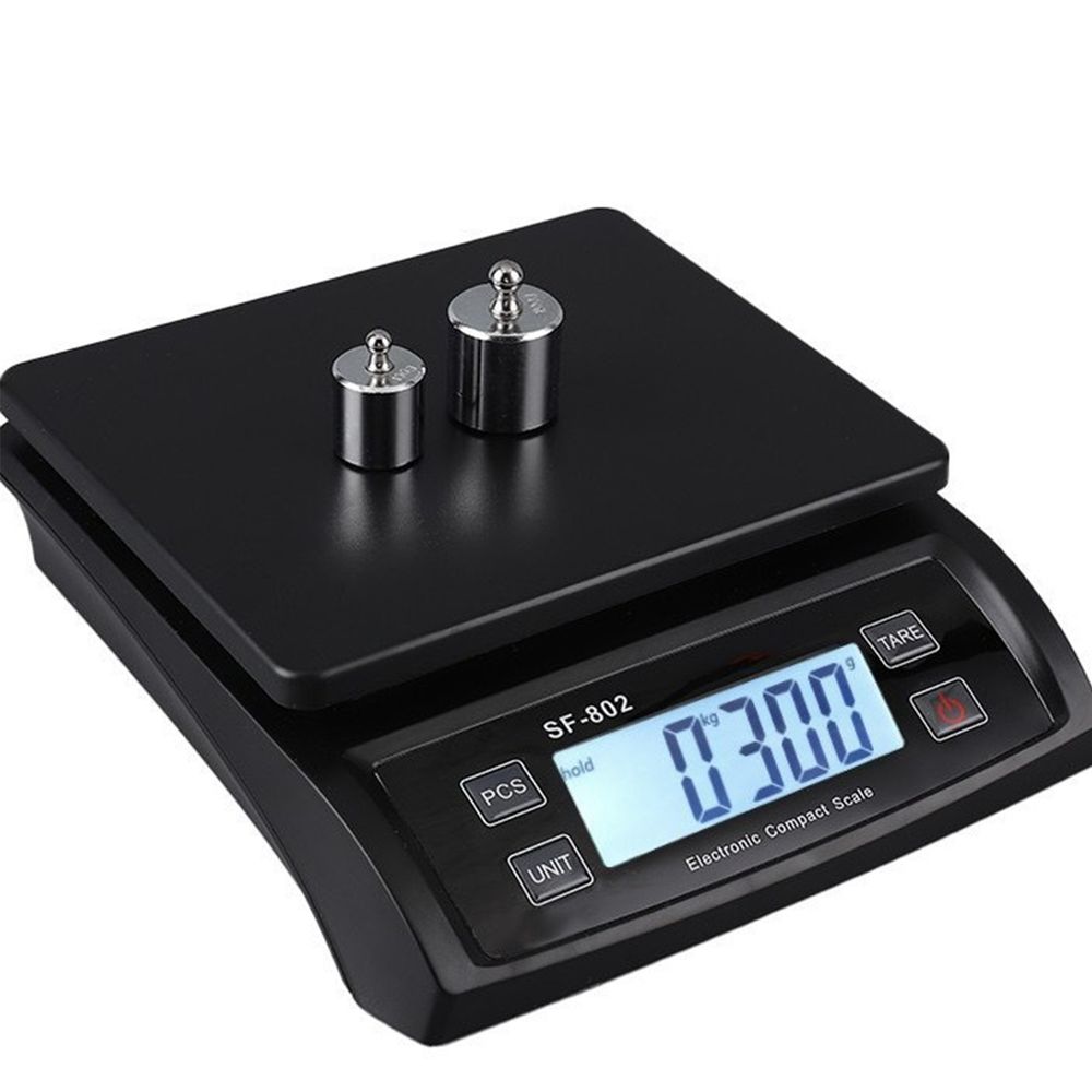 파셀몰 정밀전자저울 30kg까지 g단위측정 고휘 A. 흰색 배터리 30kg1g 계량 스케일 - 상품 이미지