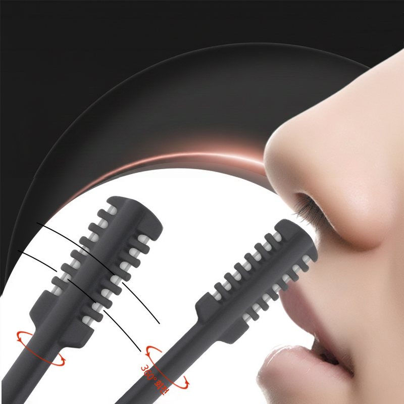 수동 코털제거기 정리기 면도기 코털가위 눈썹 정리 가위 콧털제거기 깎기 세트 - 상세 이미지 2
