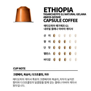 네스프레소 호환 캡슐 커피 에티오피아 게이샤 맛있게 먹은 솔직 후기 - 상품 이미지 2