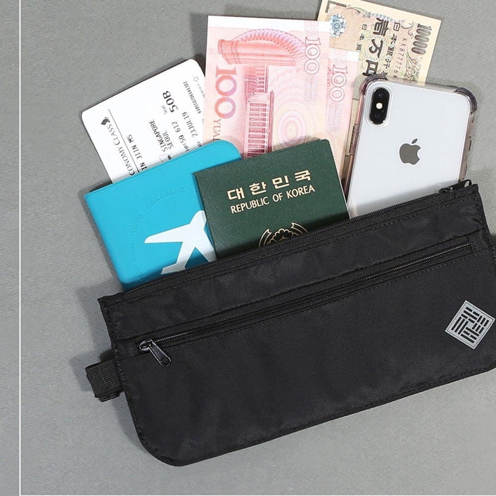 도난 소매치기 방지 차단 RFID 크로스 백 가방 - 상품 이미지