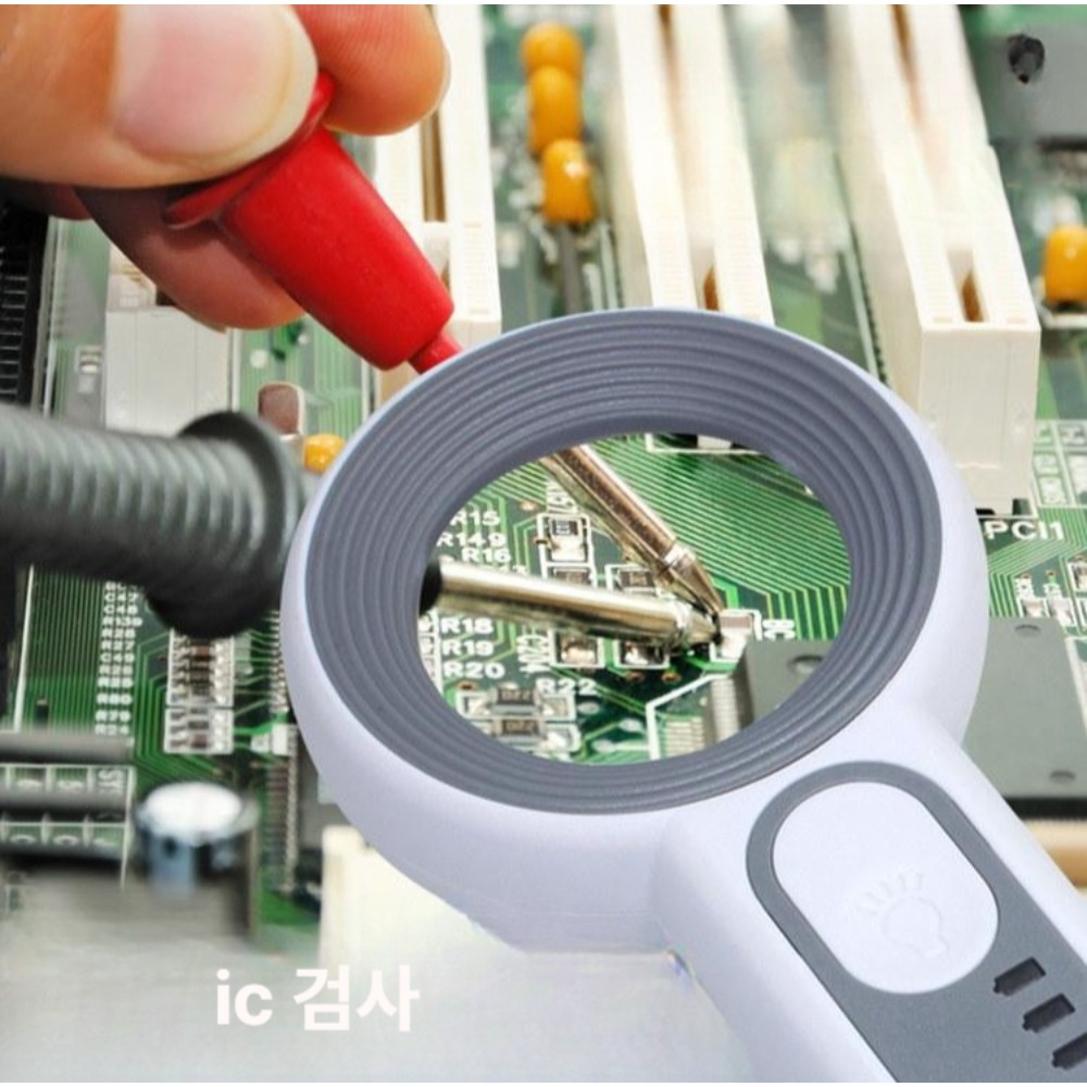 고화질 확대경 보석 감정 도구 다이아 시계 문완 확대 15.5 x 2.5 - 상품 이미지