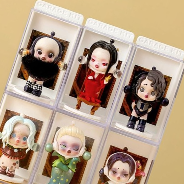 피규어 보관 케이스 6p 미니 투명 장식장 진열대 정리