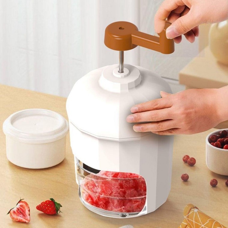 수동 빙수기 가정용 기계 눈꽃 DD 팥빙수 만들기 우유 빙삭기 얼음 분쇄기 쇄빙기